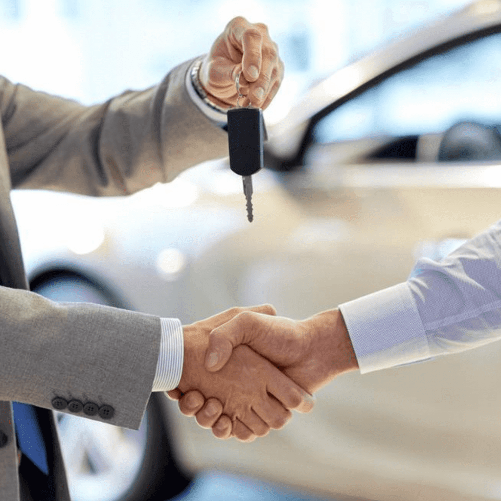 car dealer tricks dealer paid off status
